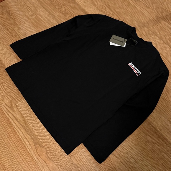 Balenciaga Other - Balenciaga Black Long Sleeve Tee